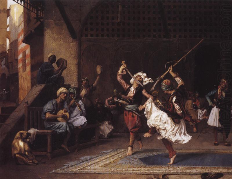 Jean - Leon Gerome The Pyrrhic Dance. china oil painting image